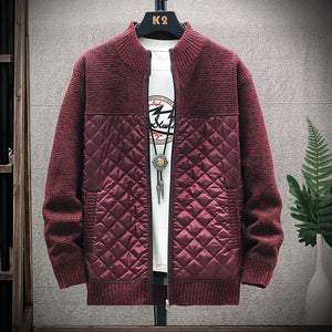 Cozy Up with the Plush and Thick Stitched Sweater Jacket