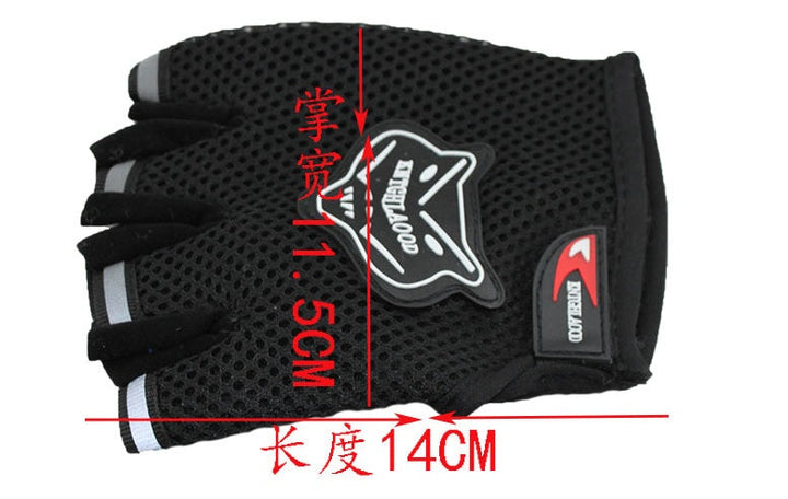 Experience Ultimate Comfort with Mesh Bike Half Finger Gloves!