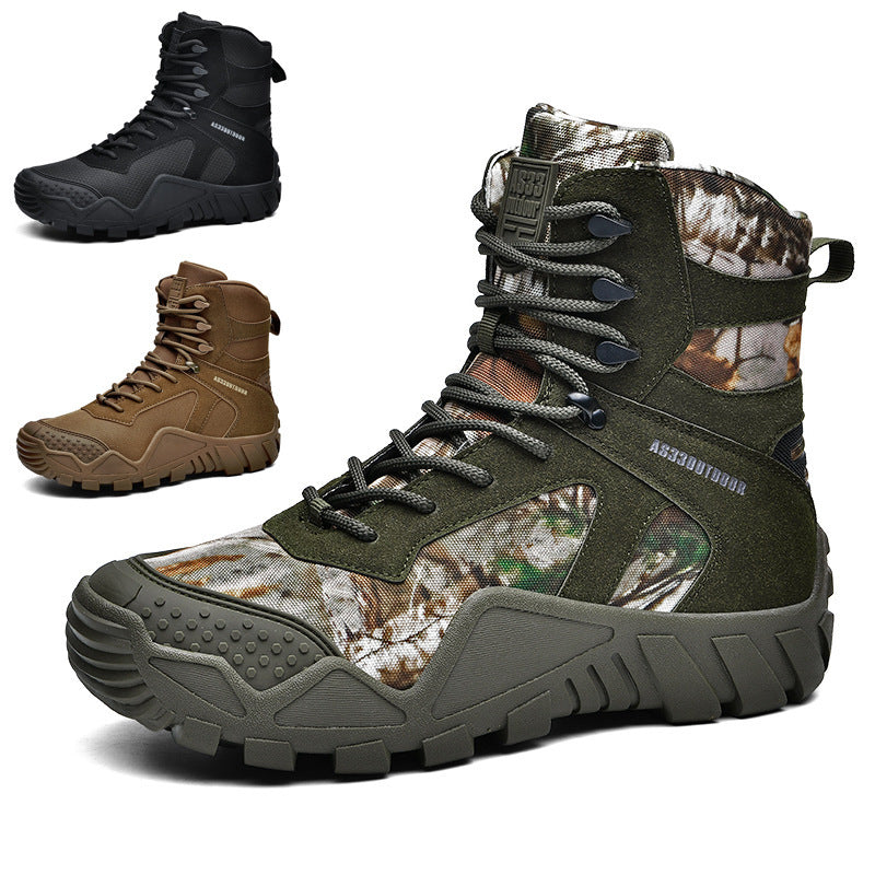 Conquer the Trails with High-Top Outdoor Hiking Boots Tactical