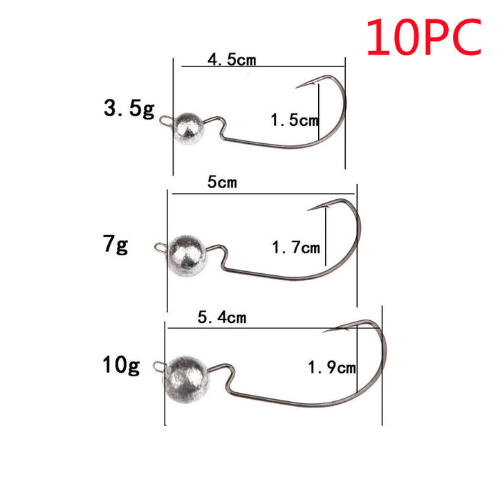 Unleash Your Fishing Potential with the Lead Head Crank Fishing Hook