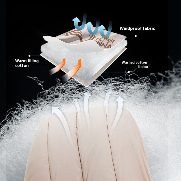 Double Sleeping Bag Outdoor Thickened Cold Protection Camping Sleeping Bag