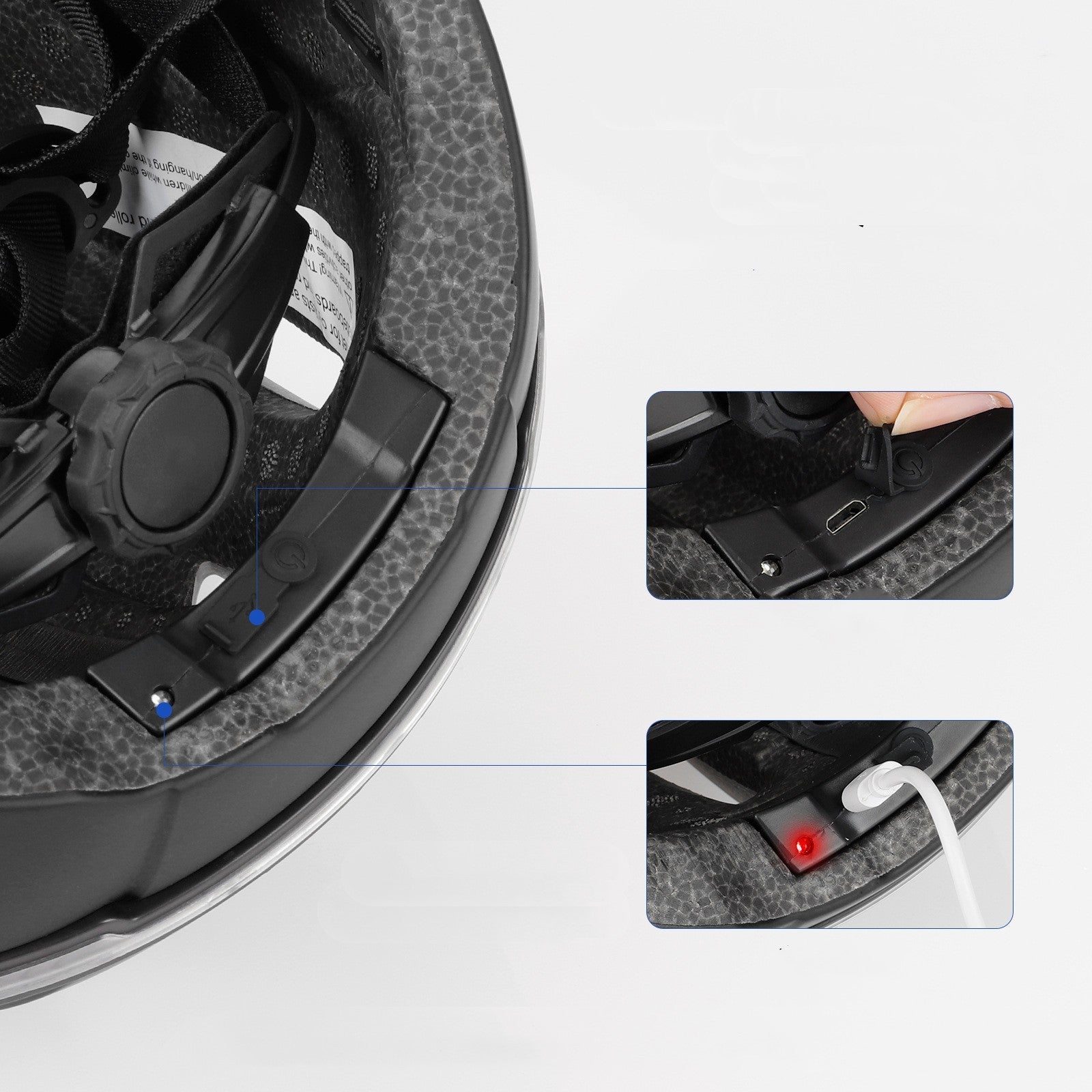 Remote Steering Intelligent Helmet Mountain Bike