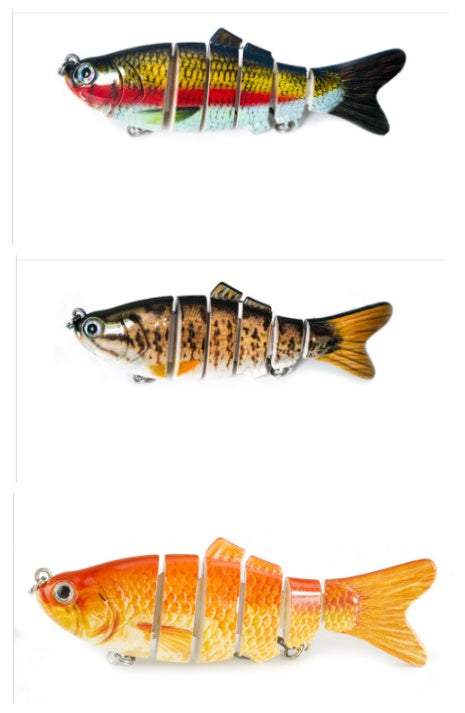 Fishing hard bait section 6 lures