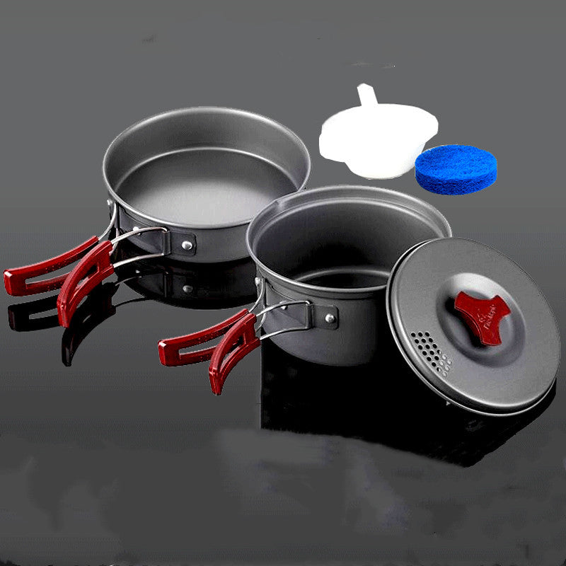 Picnic cookware set camping pot
