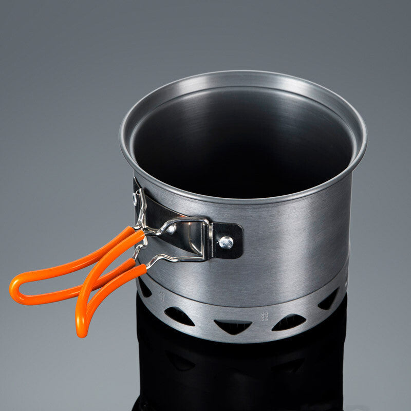 Heat-collecting Single-pot Camping Cookware