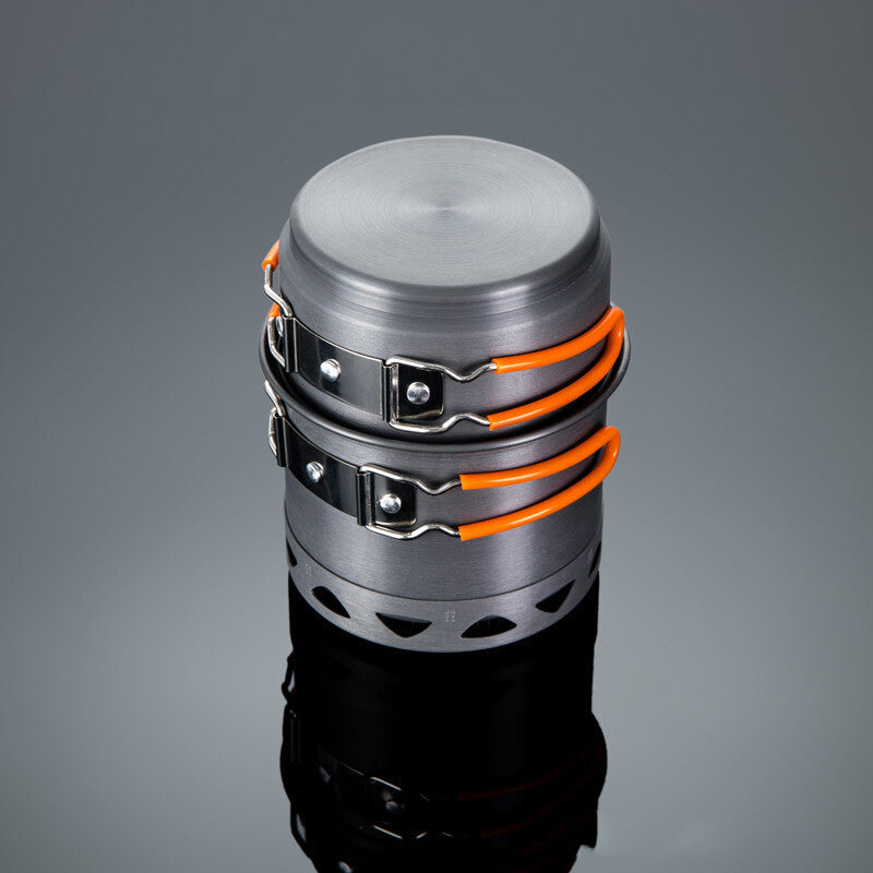 Heat-collecting Single-pot Camping Cookware