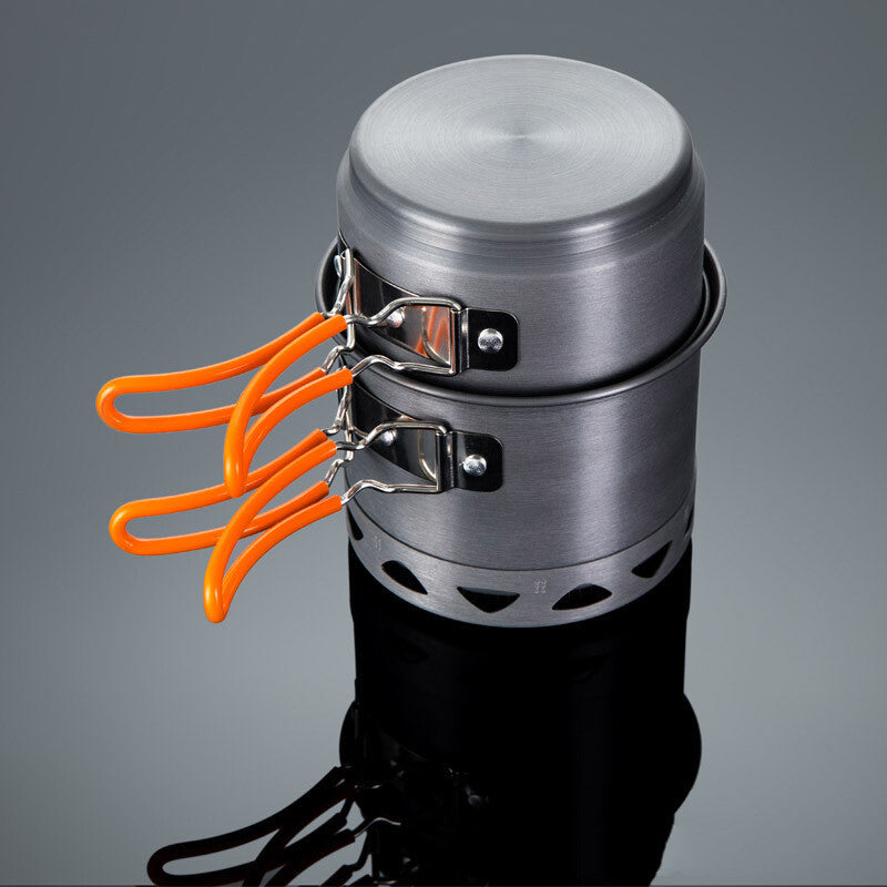 Heat-collecting Single-pot Camping Cookware