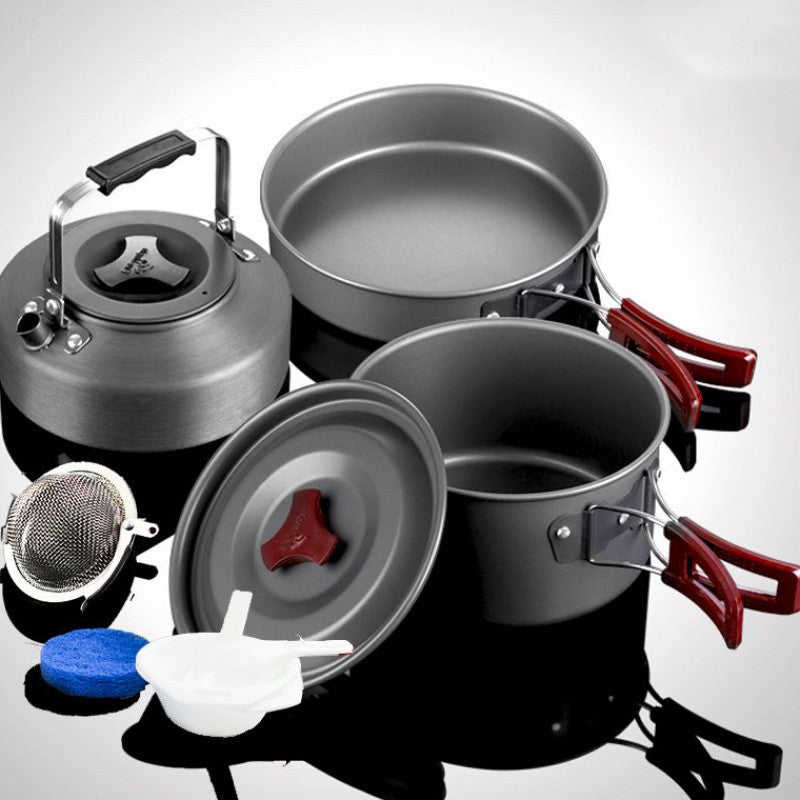 Picnic cookware set camping pot