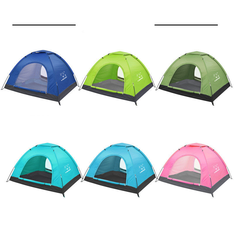 Single-layer tent camping