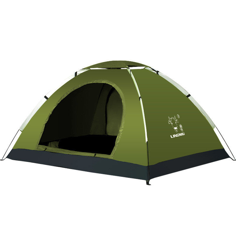 Single-layer tent camping