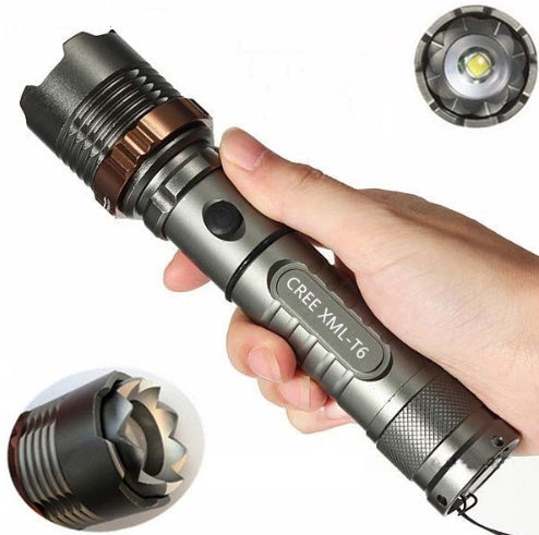 T6 rechargeable flashlight