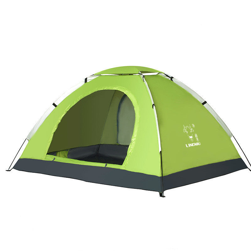 Single-layer tent camping