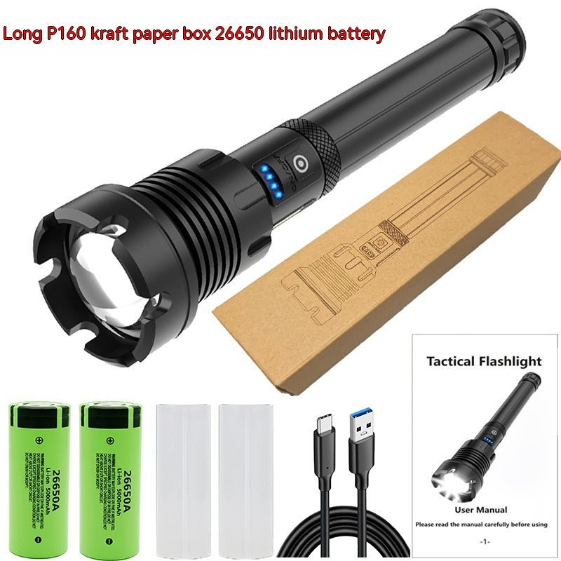 Strong Light Flashlight Outdoor Camping
