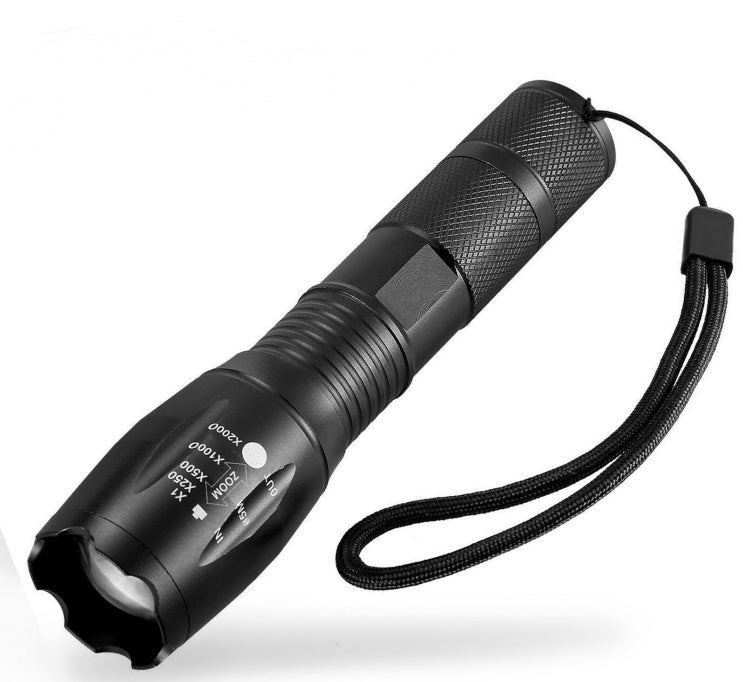 Portable Mini Flashlight LED ZOOM Torch