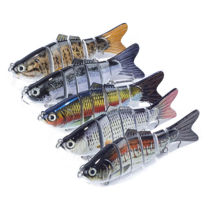 Fishing hard bait section 6 lures