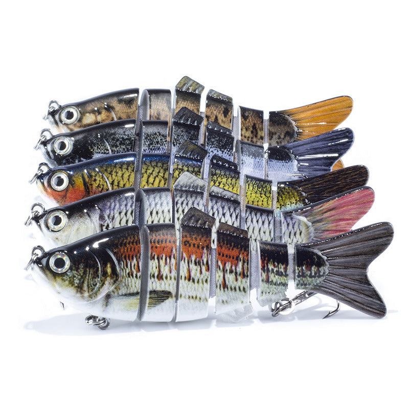Fishing hard bait section 6 lures