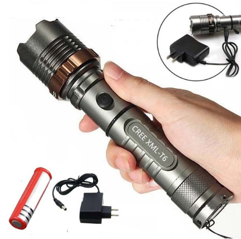 T6 rechargeable flashlight