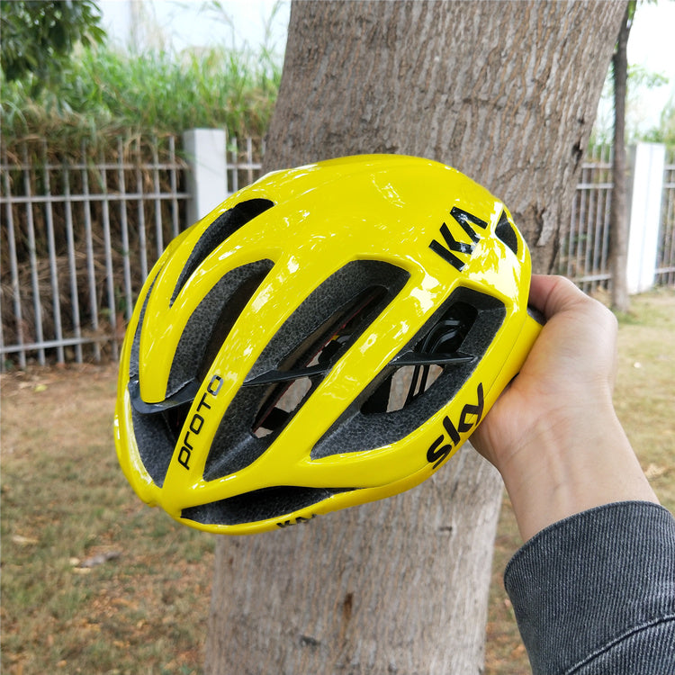 Team Sky Edition Helmet Integrated Road Bike