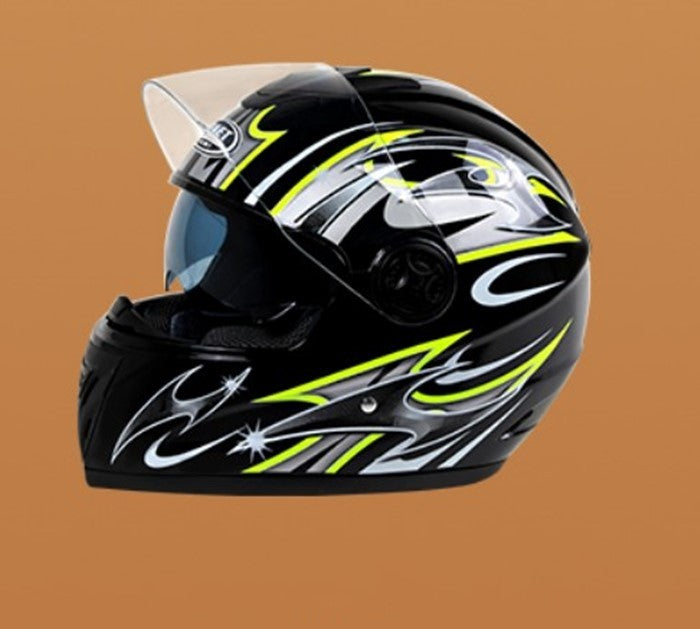 Winter electric car helmet