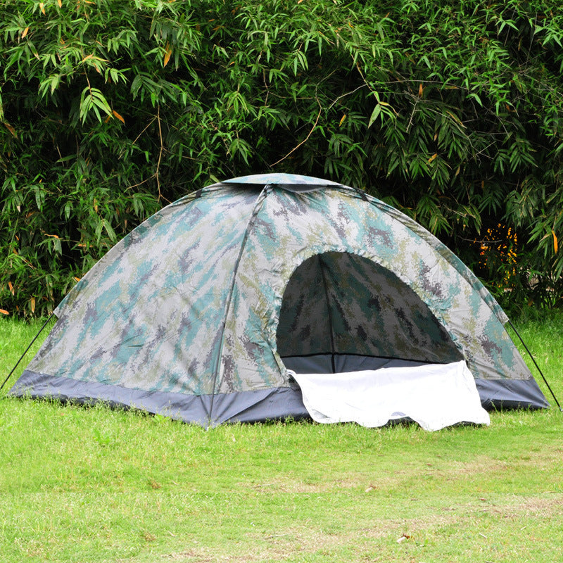 Double Camouflage Camping Tent