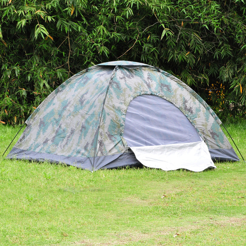 Double Camouflage Camping Tent