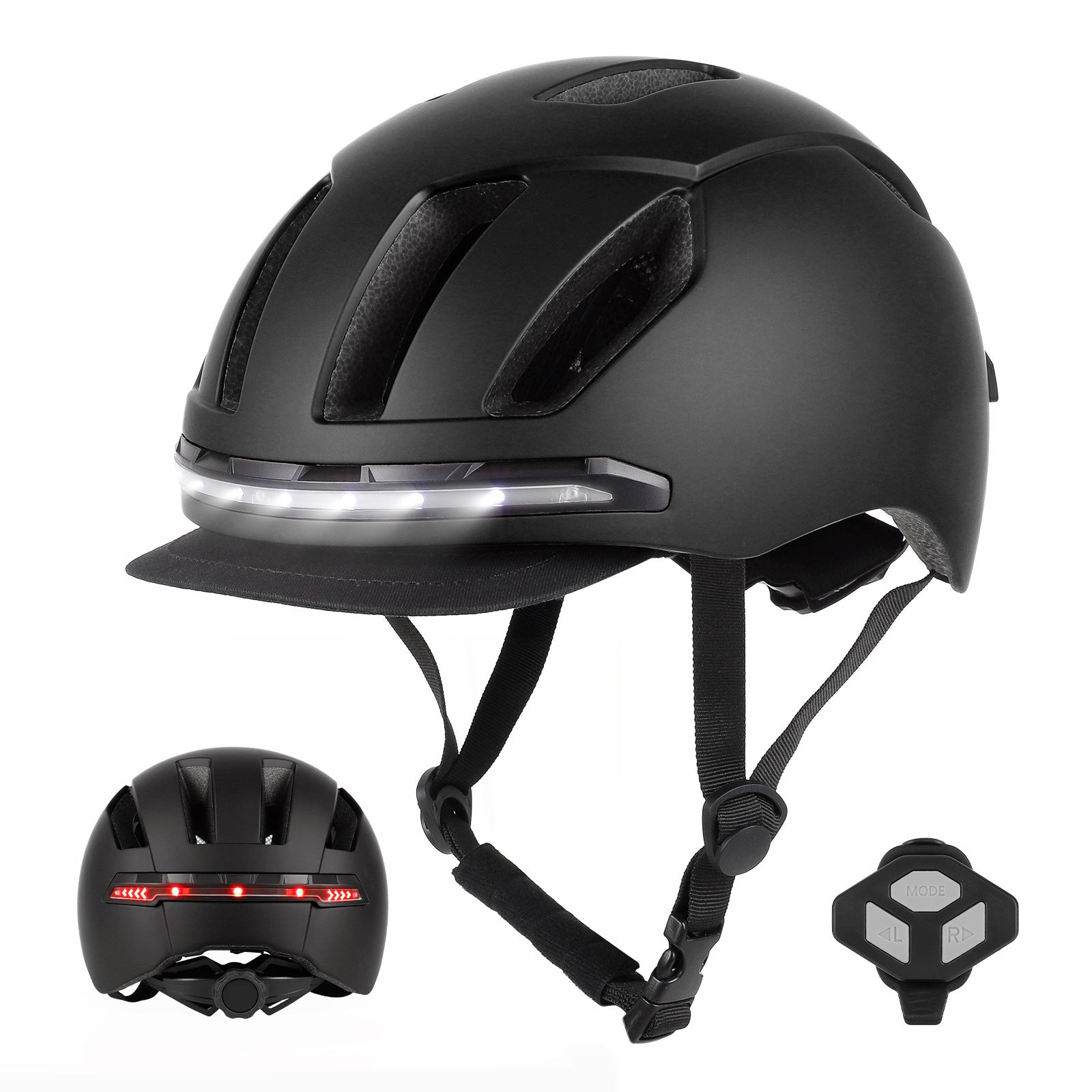 Remote Steering Intelligent Helmet Mountain Bike