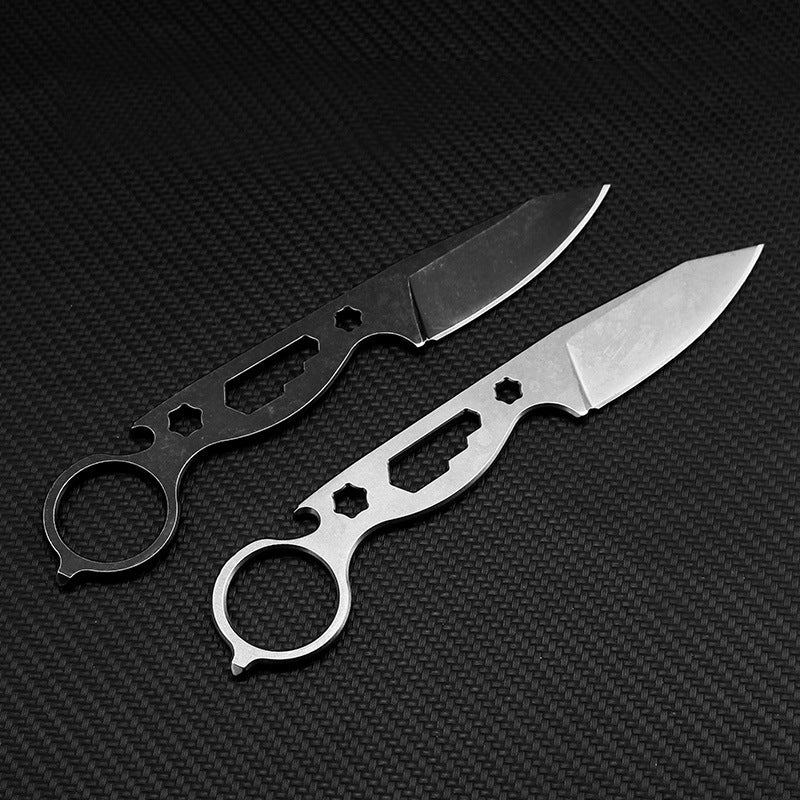 Straight Hunting Pocket Knife