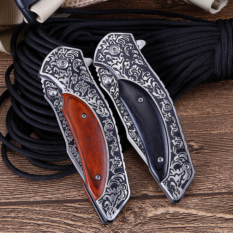 Outdoor Tactical Wild Survival Hunting Knife