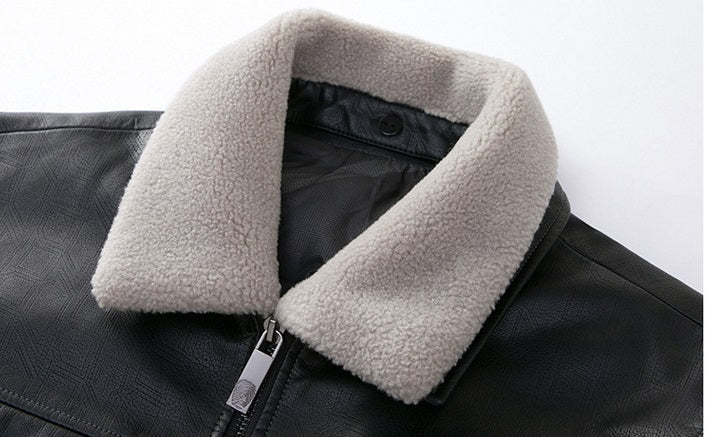 Men's Leather Jacket Men