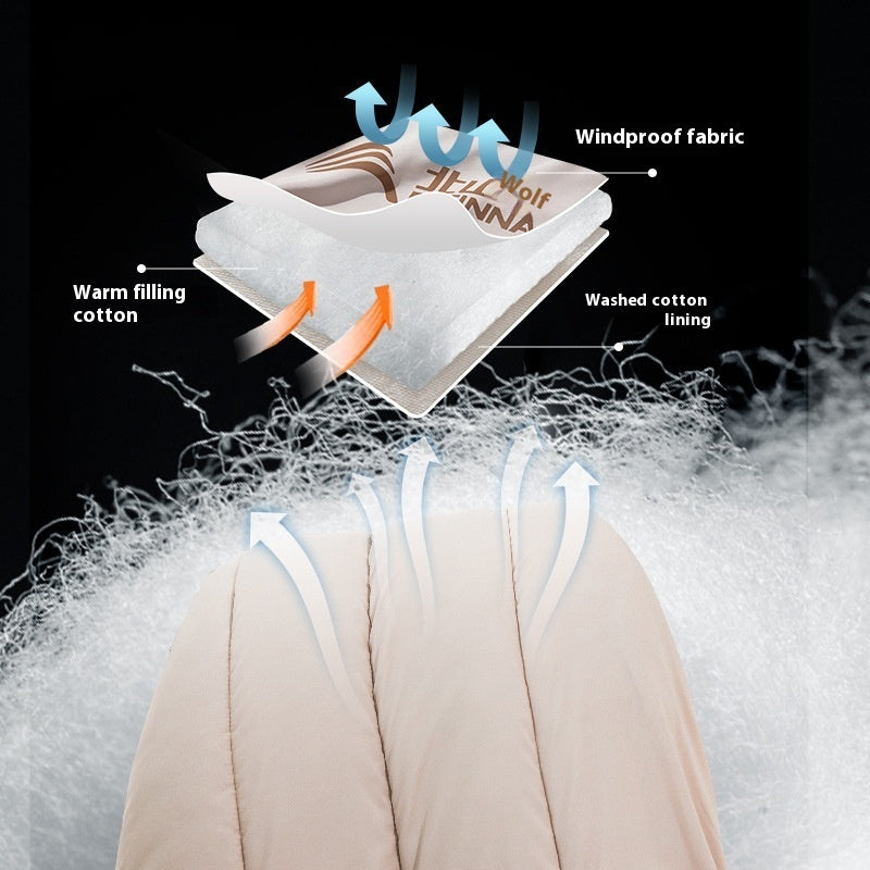 Double Sleeping Bag Outdoor Thickened Cold Protection Camping Sleeping Bag