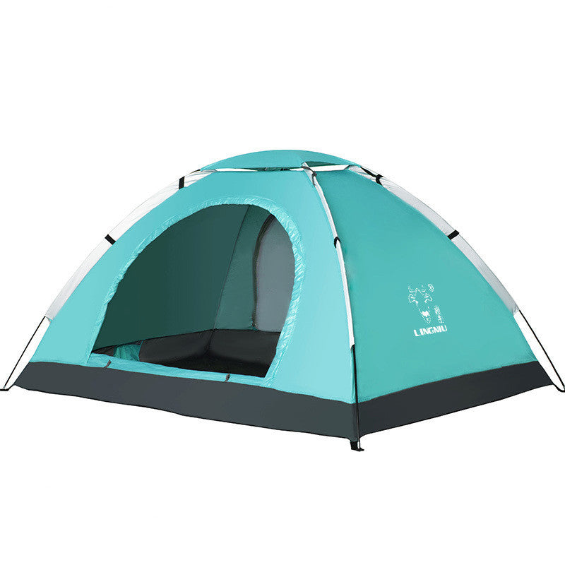 Single-layer tent camping