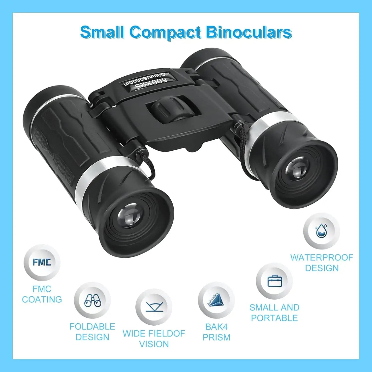 Portable Hd Zoom 5000M-50000M Binoculars