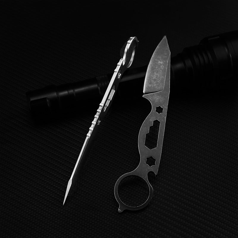 Straight Hunting Pocket Knife