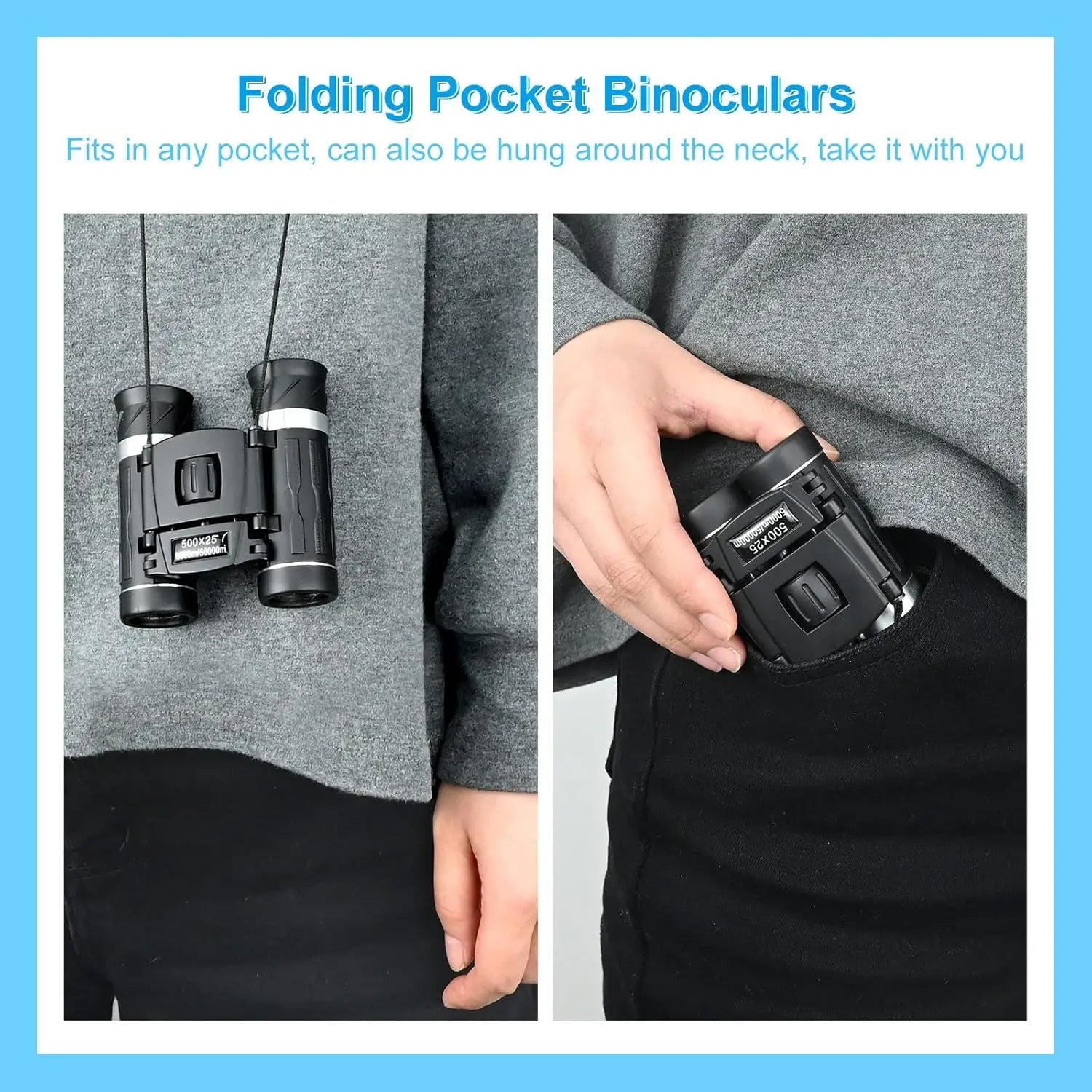 Portable Hd Zoom 5000M-50000M Binoculars