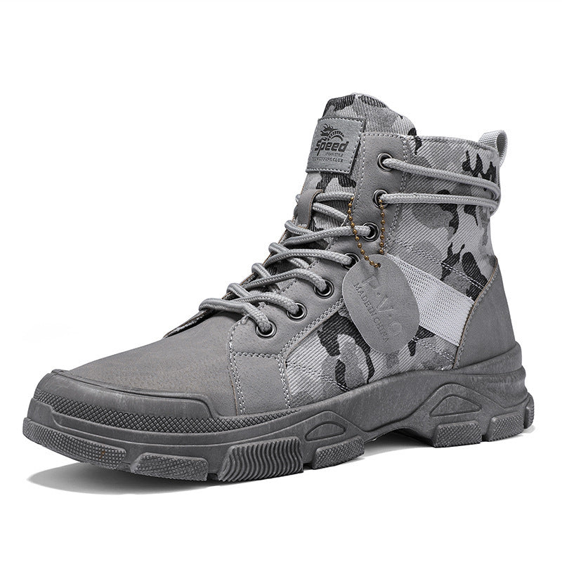 New Canvas High-top Outdoor Hiking Boots