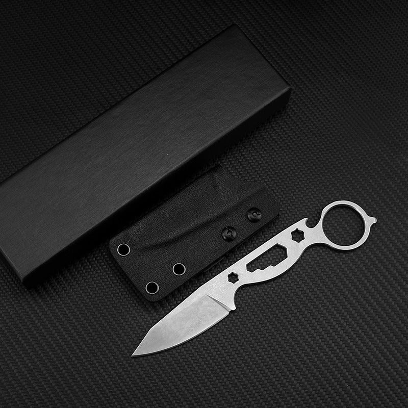 Straight Hunting Pocket Knife