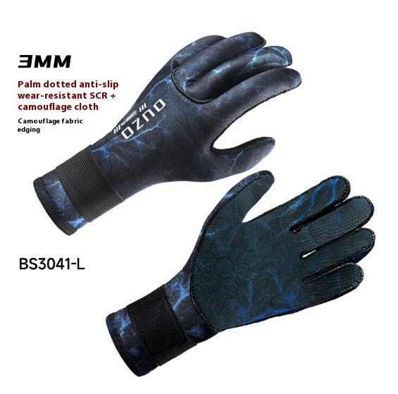 Non-slip Fishing Winter Gloves